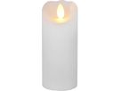 LED Pillar Kerze Glow - Indoor, Weiss, 12.5cm Höhe, Timerfunktion