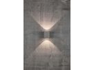 Canto kubi 2, Wandleuchte, Grau - 2X6W LED, 2700K, IP44, 230V