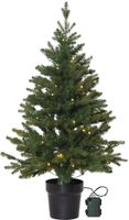 Künstlicher Weihnachtsbaum  Byske - grün, 40 LED's, 90cm Höhe