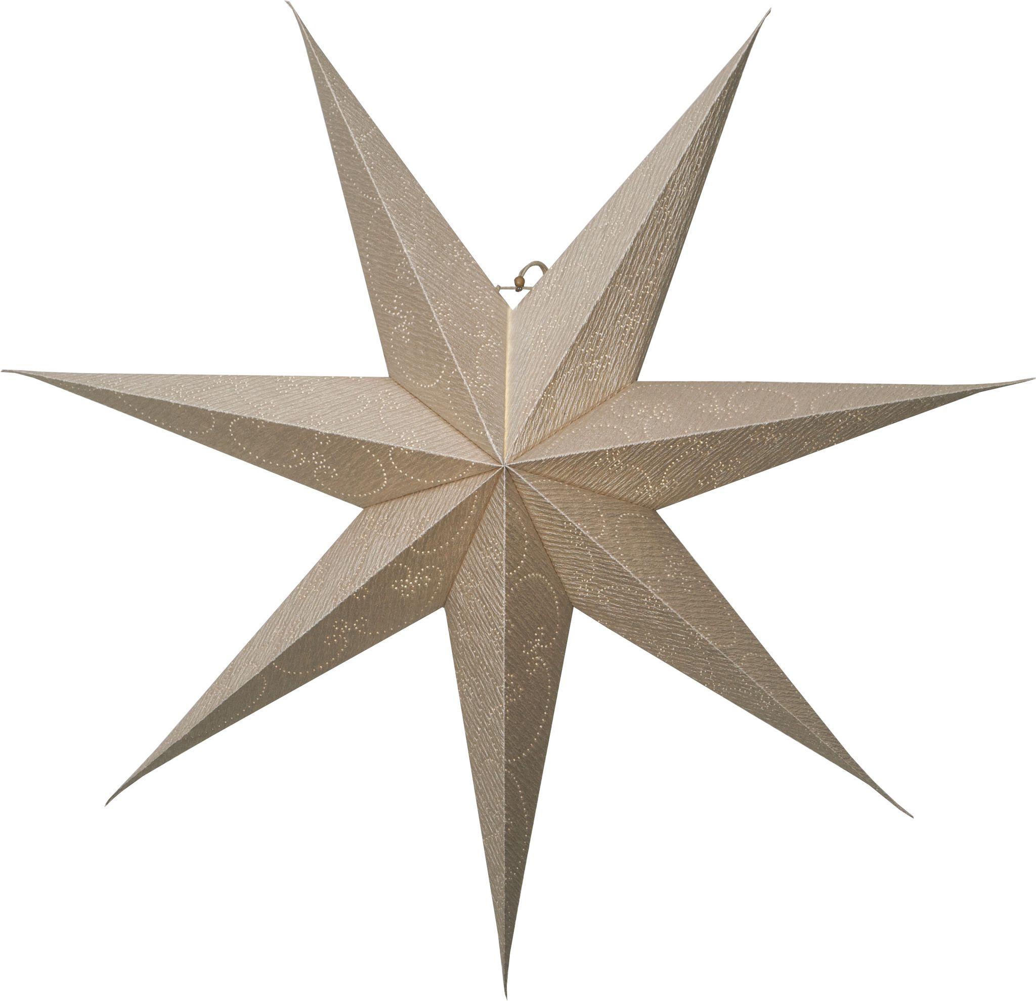 Papier Stern Decorus - IP20, Gold
