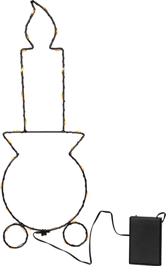 Indoor Deco Candly - IP20, Warmweiss, Schwarz