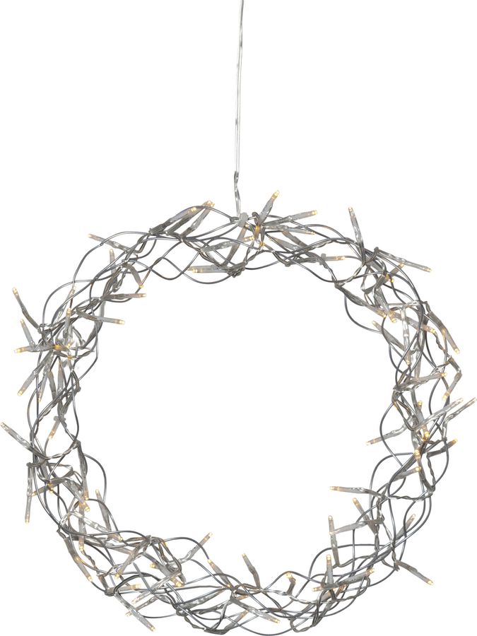 Kranz Curly - IP20, Warmweiss, 80 LED