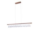 LED Pendelleuchte Nobilis l: ca. 100 cm - gold - LED, 23.6W, IP20