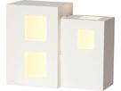 Tisch Dekoration E14 CUBE - Indoor, Weiss, 1 LED