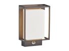 LED Sensor-Wandleuchte Nestor - 8W, 550lm, 2700K, IP44, CRI 80, 120°, nicht dimmbar, L=221mm, B=147mm, H=87mm