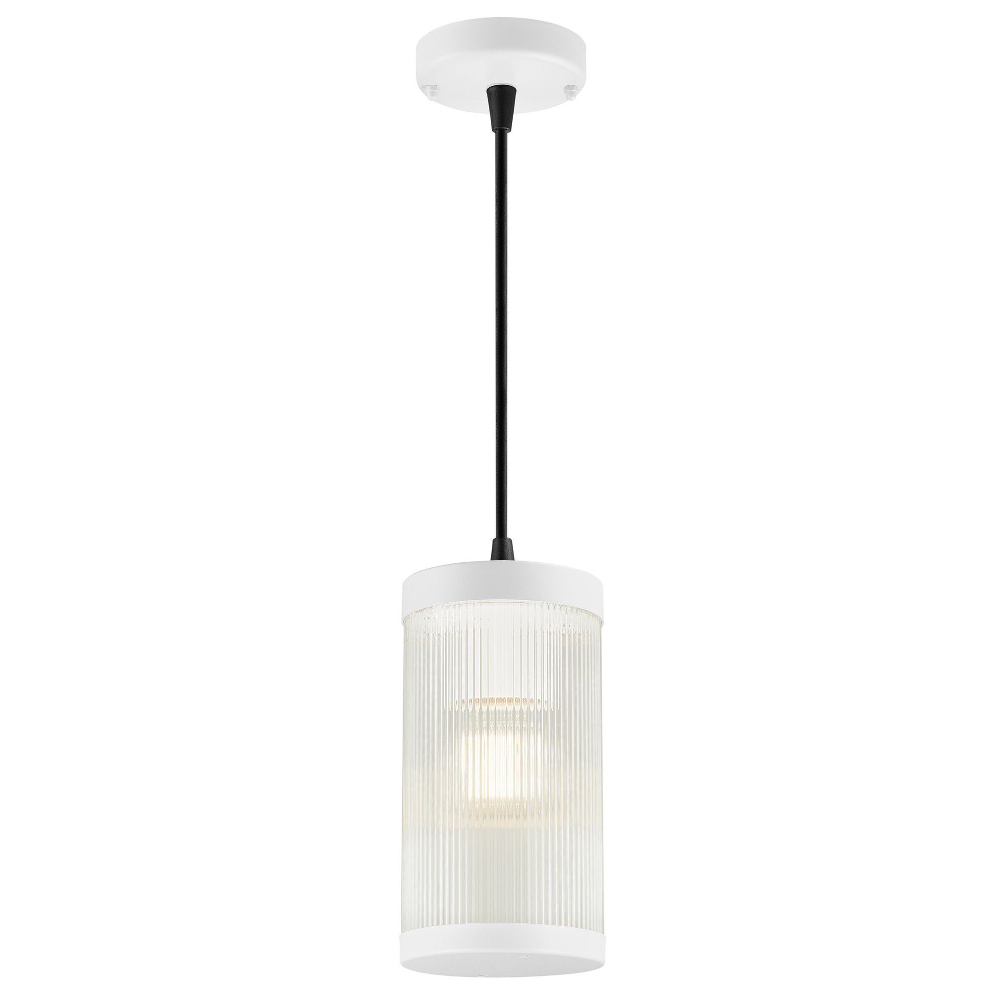 Coupar, Pendelleuchte, Weiss - E27, IP54, max.25W