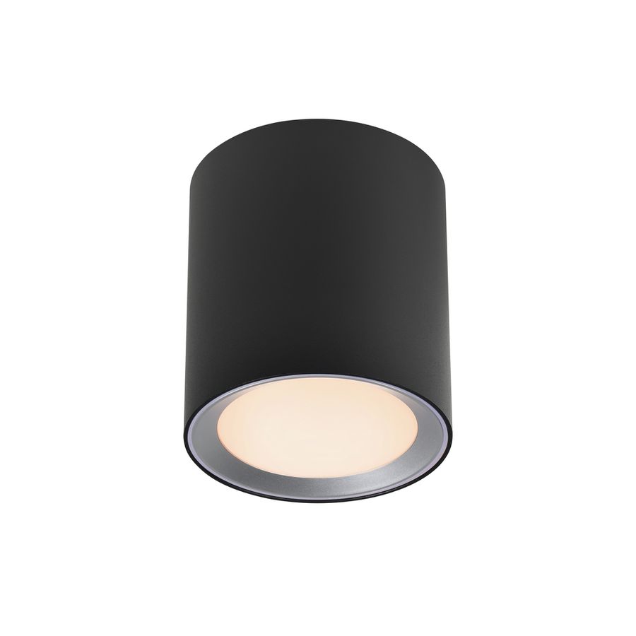 Landon Long, Feuchtraumleuchte, Schwarz - 6.5W ,2700K, IP44