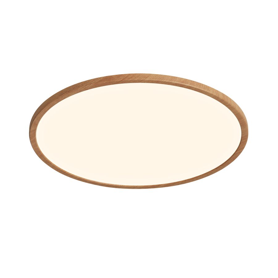 Oja 42 - IP20 2700K Step-Dim Deckenleuchte Holzfolie