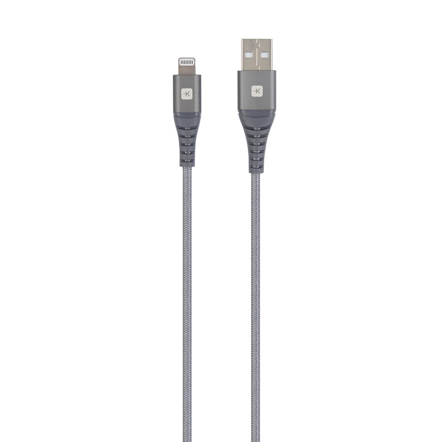 USB-A to Lightning Cable - 1.2m - USB-A to Lightning Cable, 1.2m, Apple zertifiziert, grau