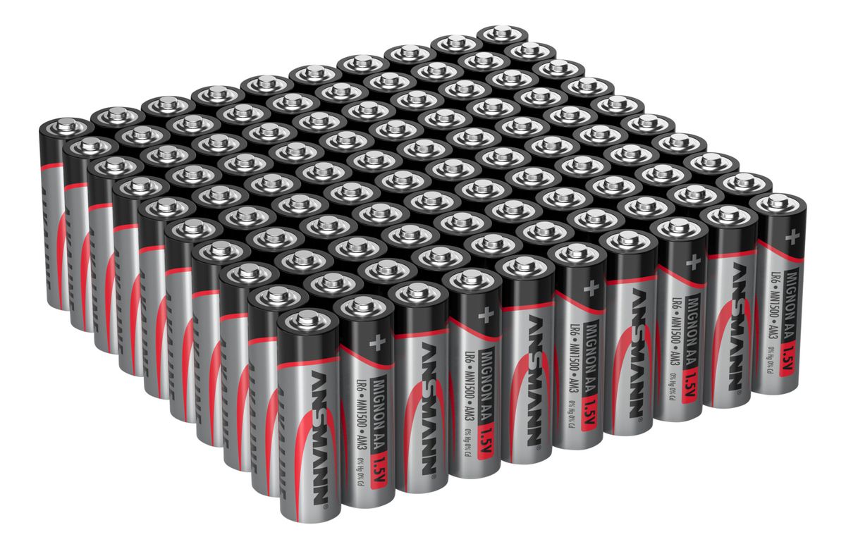 Alkaline Batterie Mignon AA - LR6 100er Box