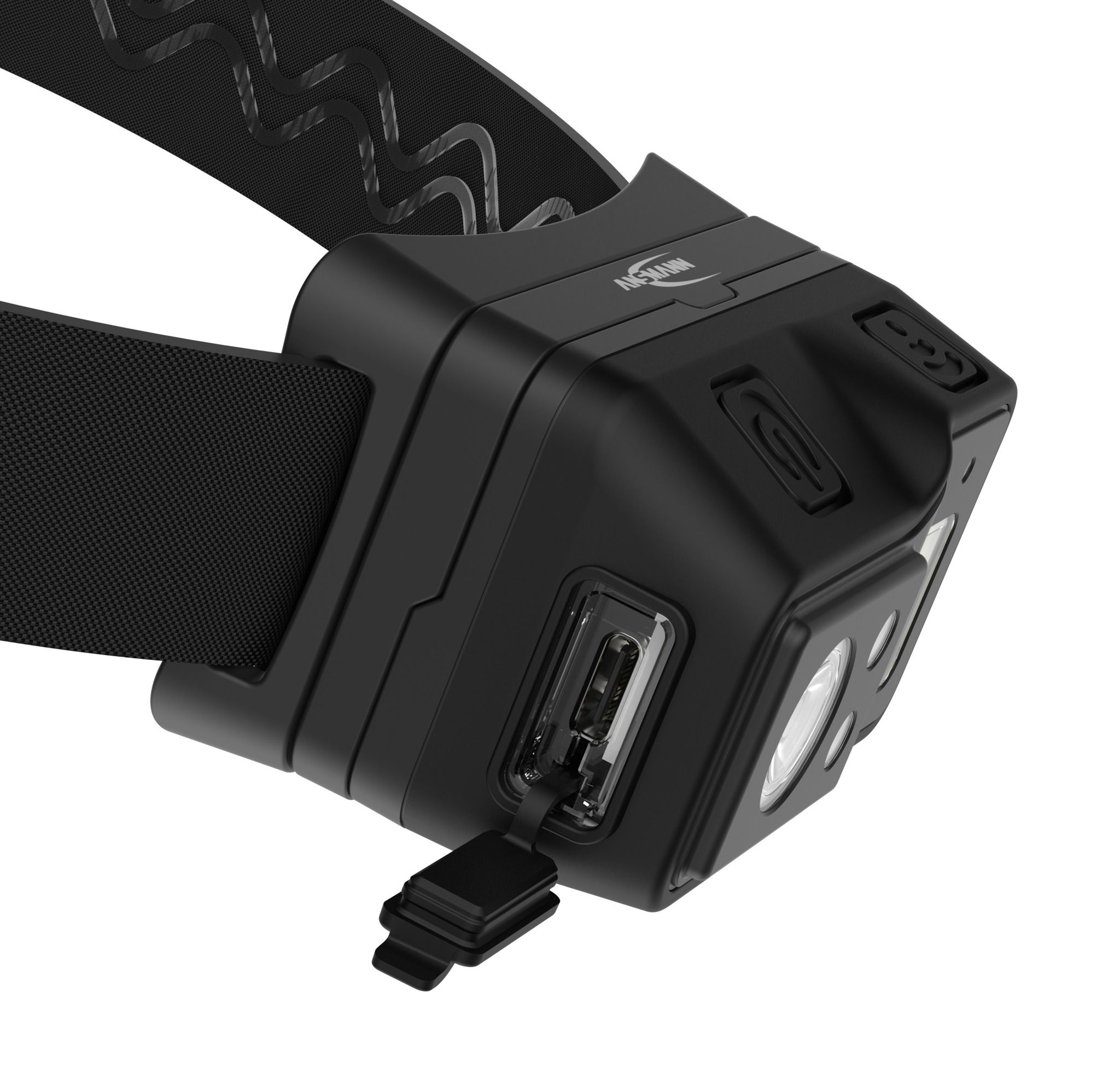 Stirnlampe HD700RS-DS - 700lm, IP65, Schwarz