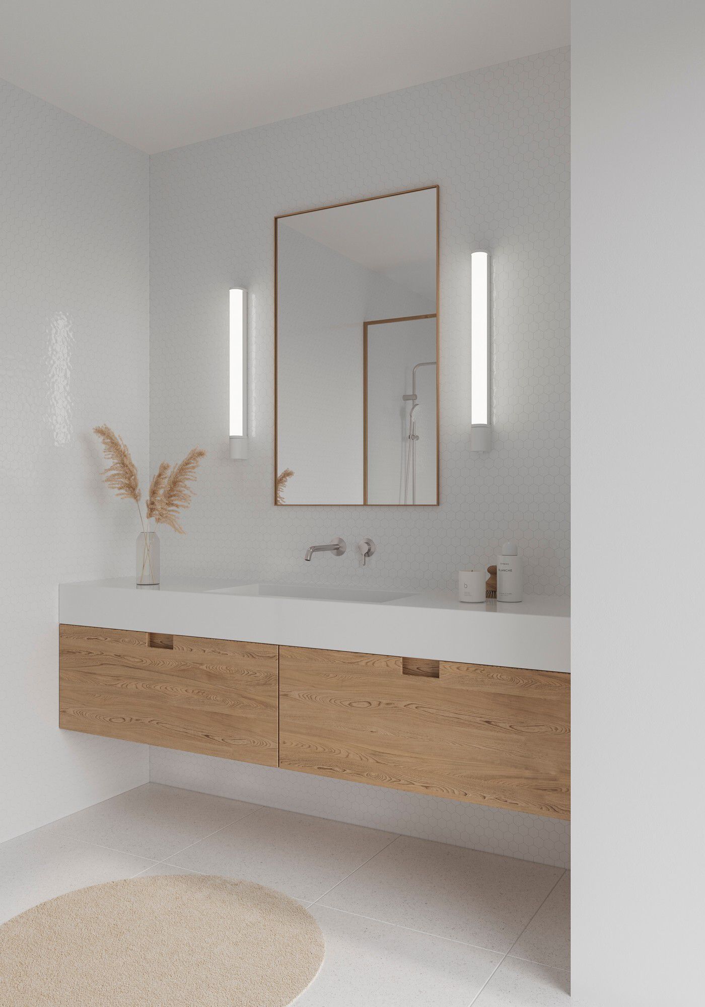 Malaika 68 Wandleuchte - LED Module, IP44, 230V