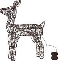 Outdoor Dekoration Vicke Deer - Indoor, Braun, 60.00cm Höhe