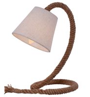 Tischleuchte mit Textilschirm Rope - E14, 40W, IP20