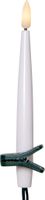 Baumkerze Lights Flamme - IP20, Weiss, Warmweiss