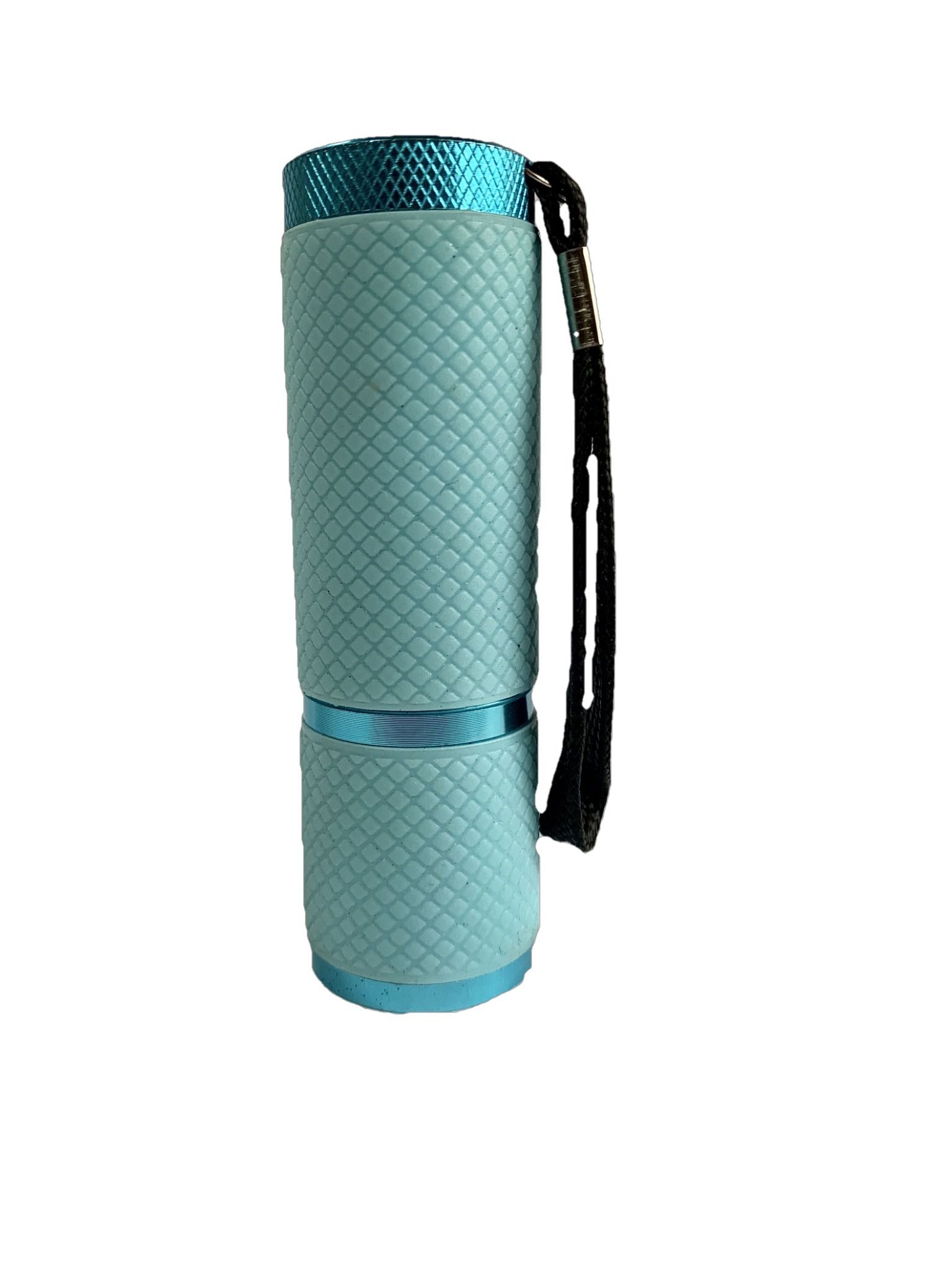 SKYBLUE LED Taschenlampe, blau, 95x27mm, 9 LED's, exkl. 3xAAA Batterien