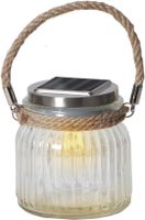 Solar Laterne Jamjar - Transparent, Lichtfarbe Warmweiss