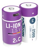 NiMH batteria ricaricabile Micro AAA 550mAh, 2er blister - 2er Kartonage