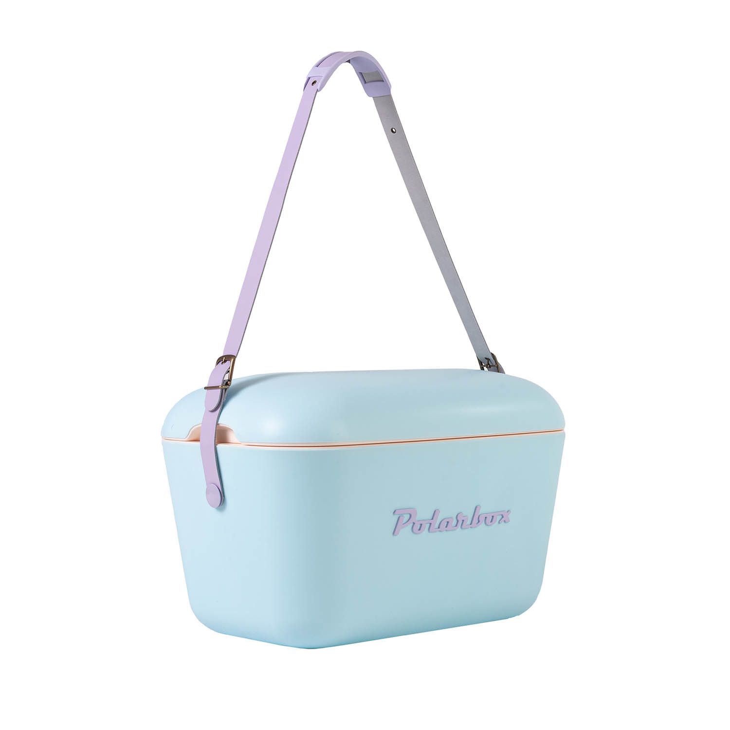 Polarbox Retro Cooler baby blue 12l - Kühlbox, 12l, Vintage Design