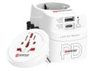 PRO Light USB AC45PD - World - Out: 1x USB-A/C, Schuko, UK, USA Typ B, AUS/China, In: CH, Schuko, IT, BRA, UK, USA/Japan, AUS/China