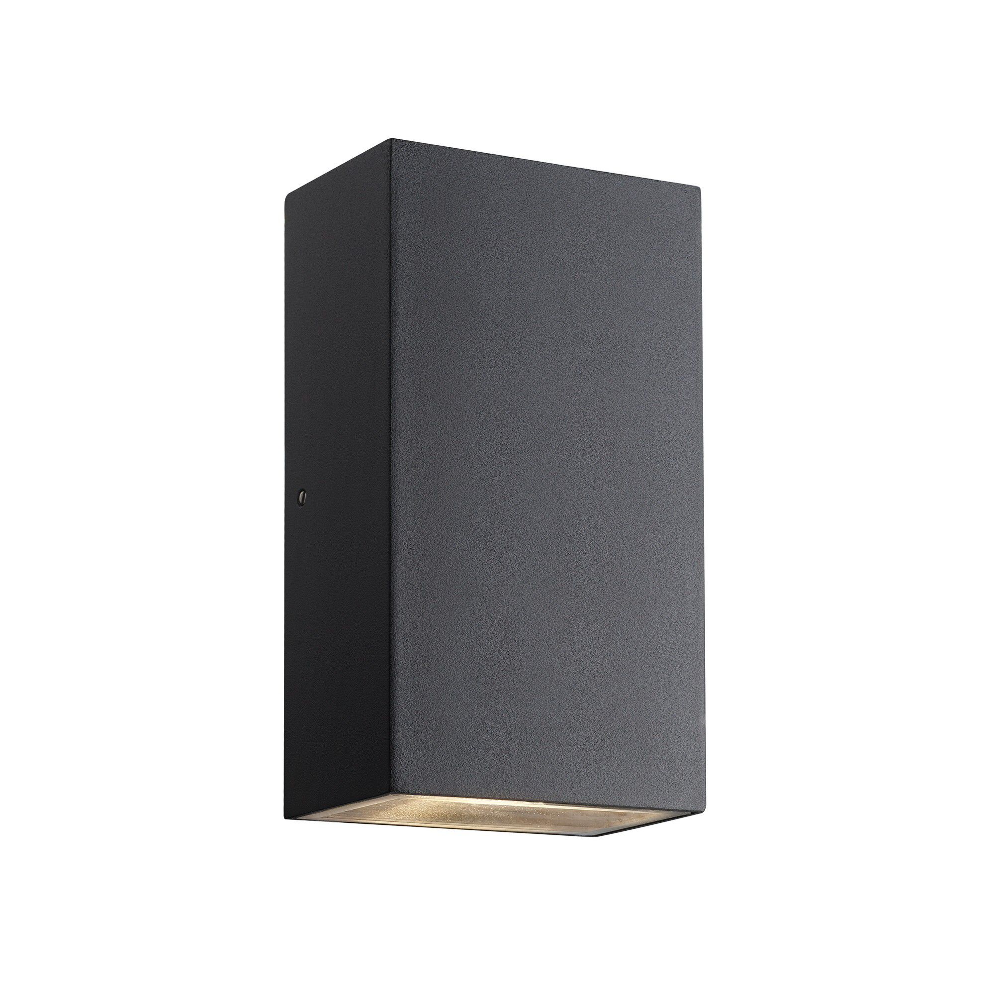 Rold - 2X5W, 2x350lm, 3000K, IP54, CRI 80, 2x125°, schwarz, nicht dimmbar, L=90mm, B=55mm, H=160mm