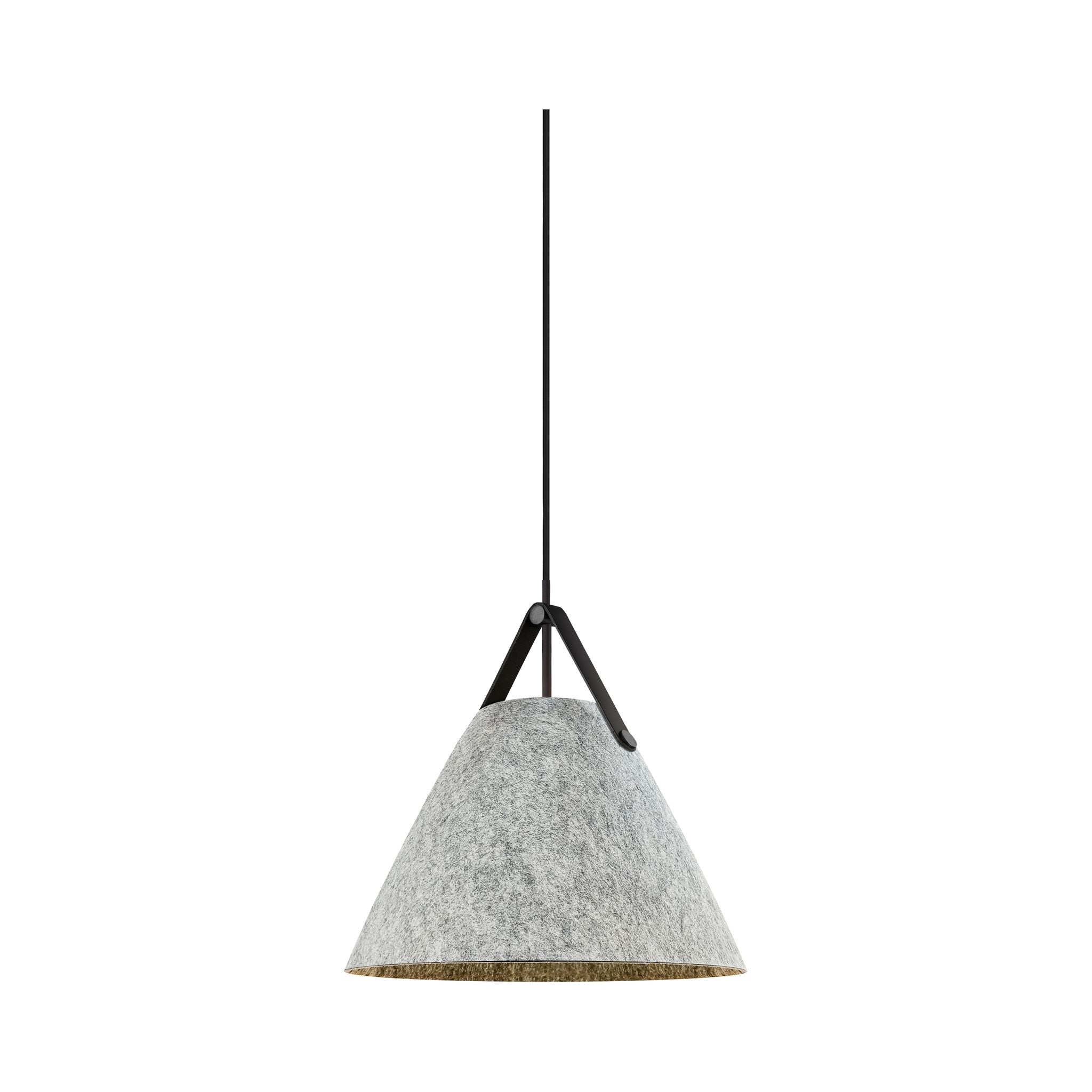 Pendelleuchte Strap 36 Light Grau - 40W, E27, IP20