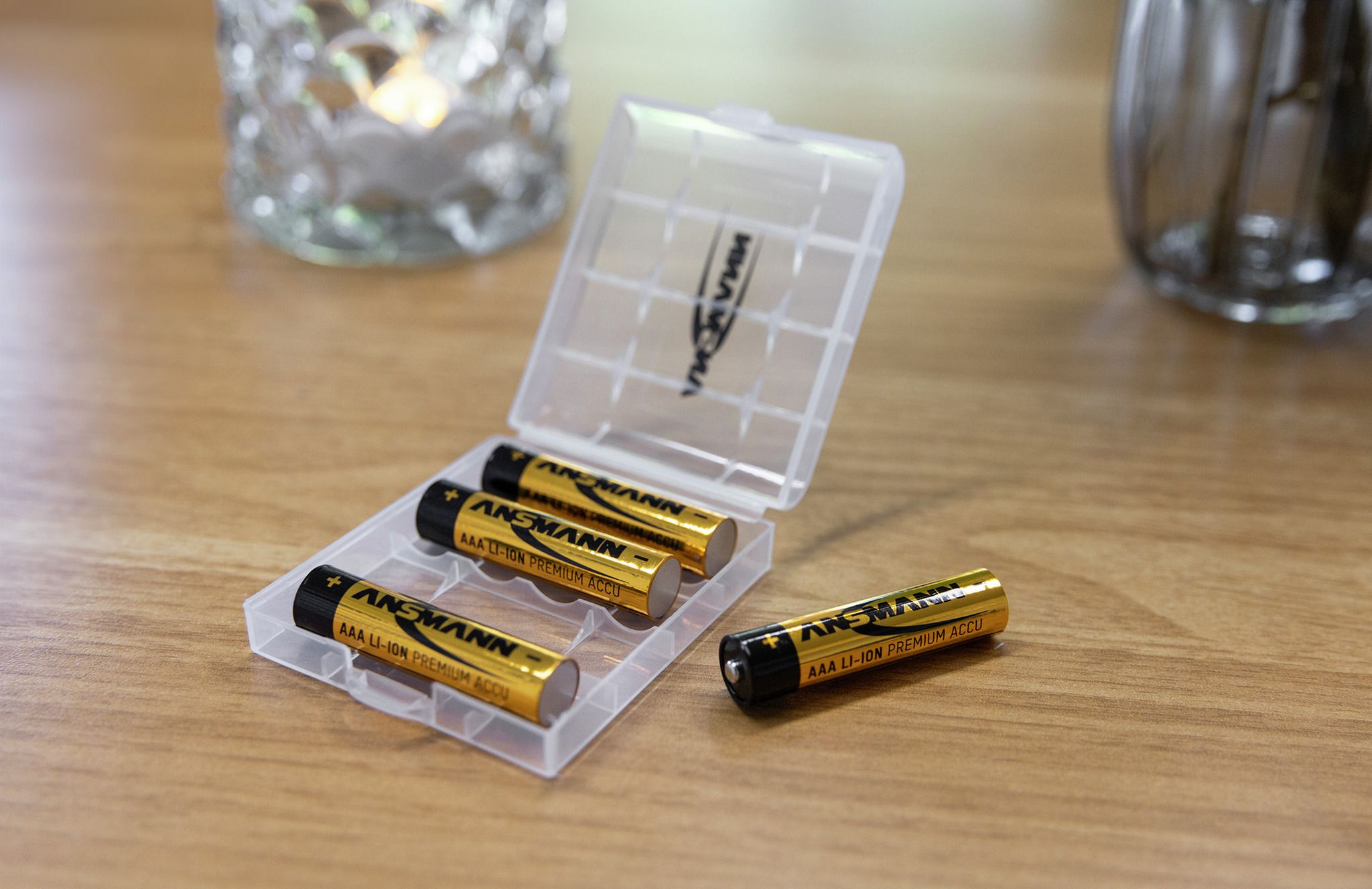Li-Ion Akkus Micro AAA Typ 500 (min. 400 mAh) 8er Karton - 8er Box