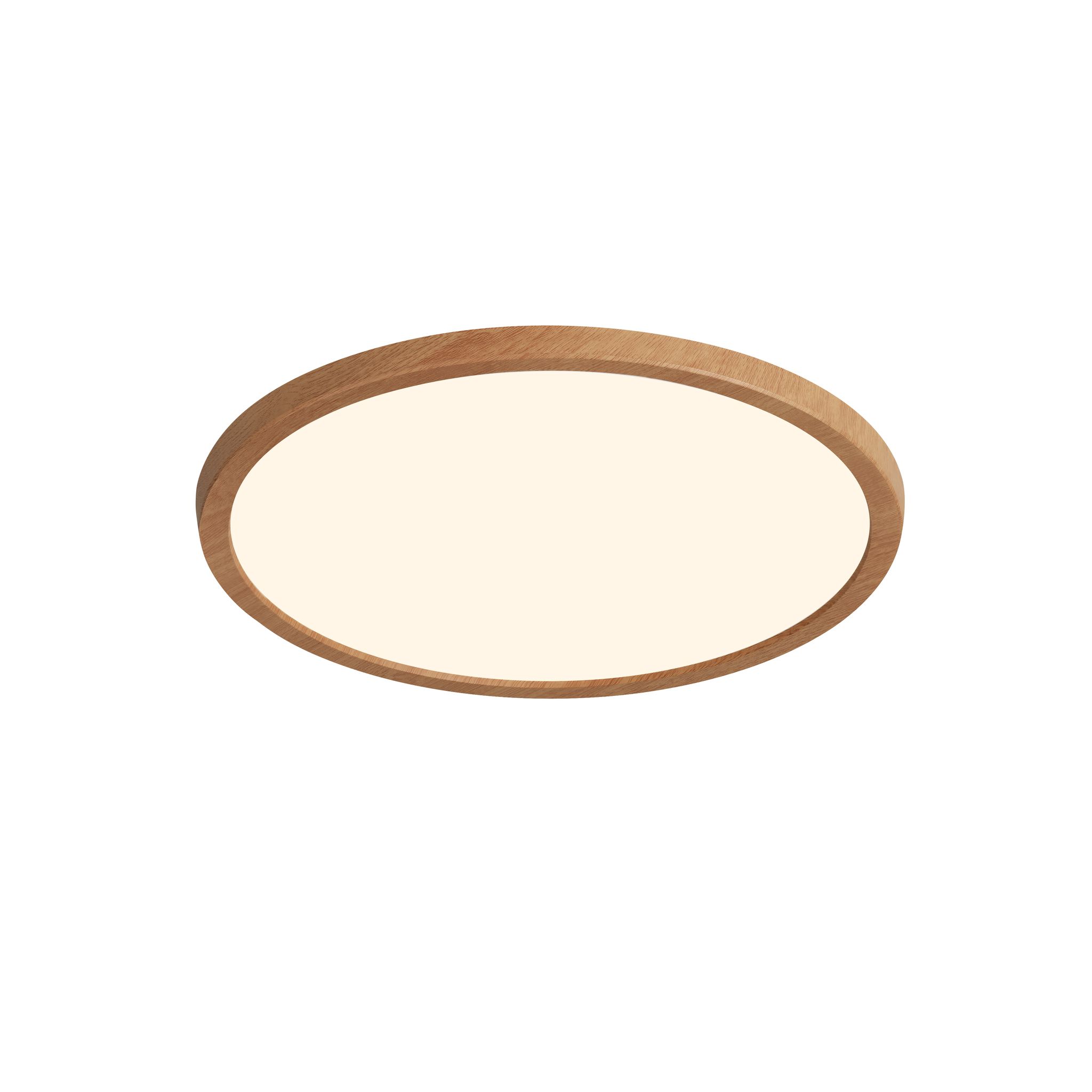 Oja 29 - IP54 2700K Dim Deckenleuchte Holzfolie