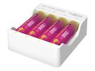Pure Power Set 4× Mignon AA Akkus und Lademodul - Lithium-Ladegerät