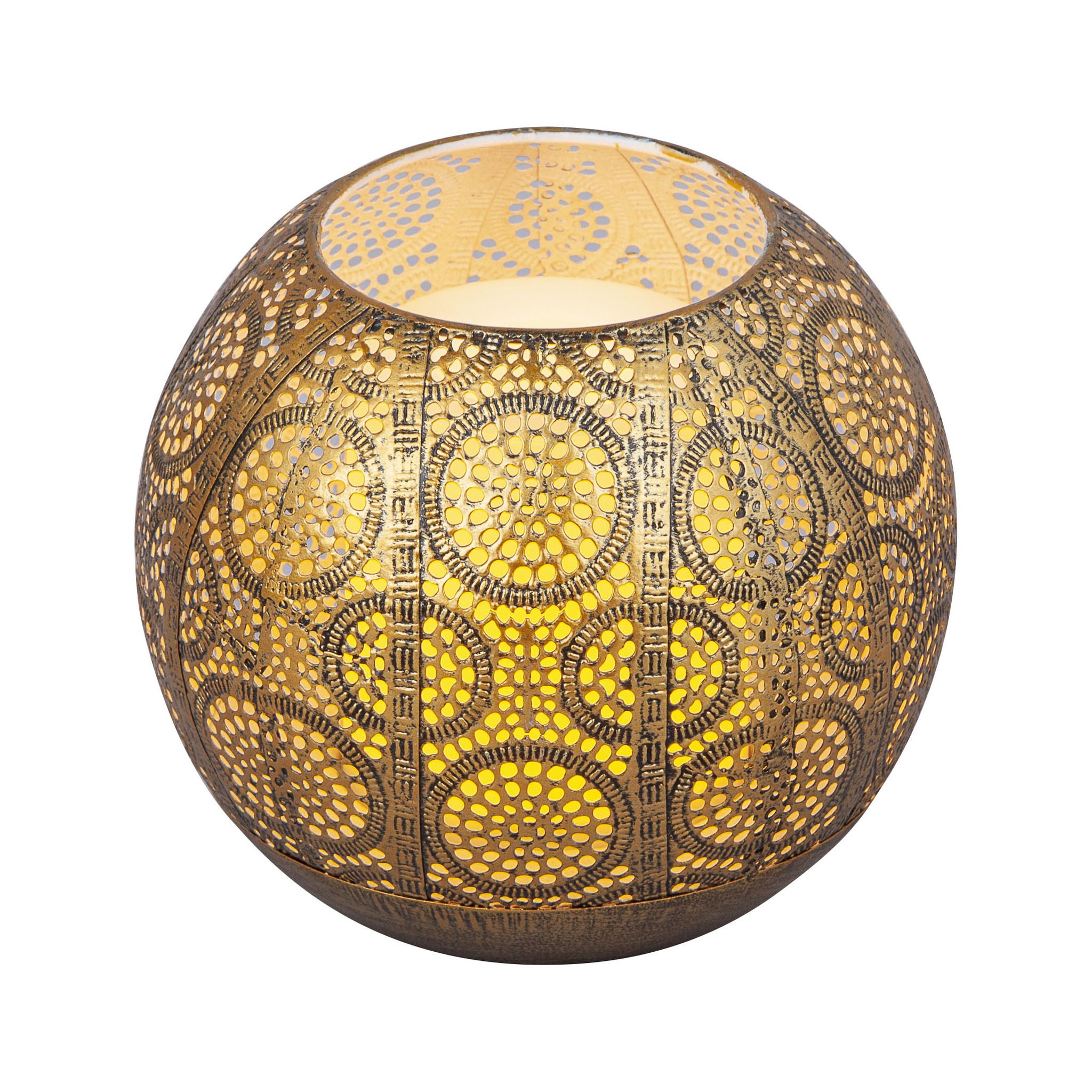 Solar Kerze ARNEB - Amber LED, IP44, 1800K