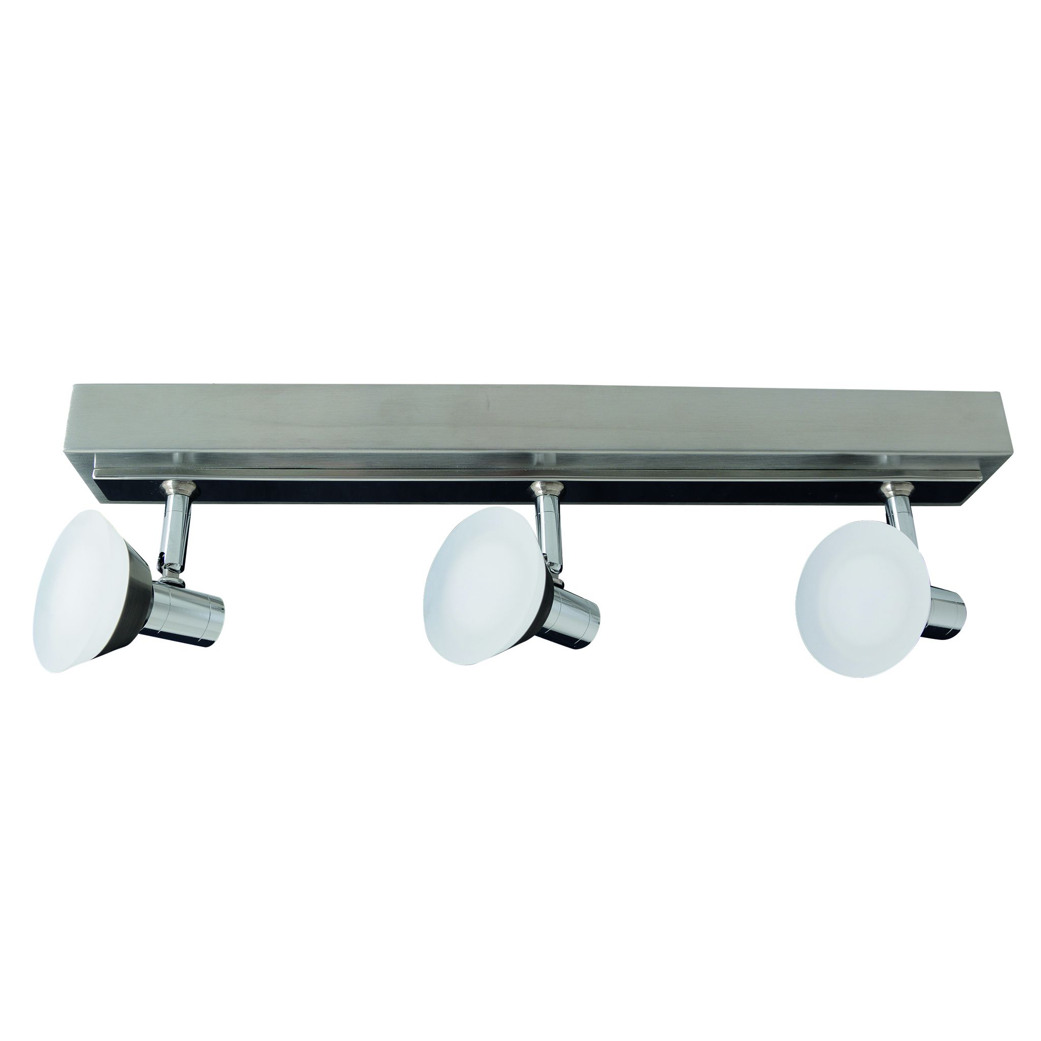 3er LED-Deckenspot Jericho l:46cm - LED fest verbaut, 3000K, warmweiss