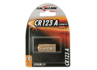 Lithium Batterie CR123A / CR17355 - 1er Blister