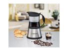 Espresso Kocher EKO 376/G - Espresso Kocher, Edelstahl/Glas, 365W