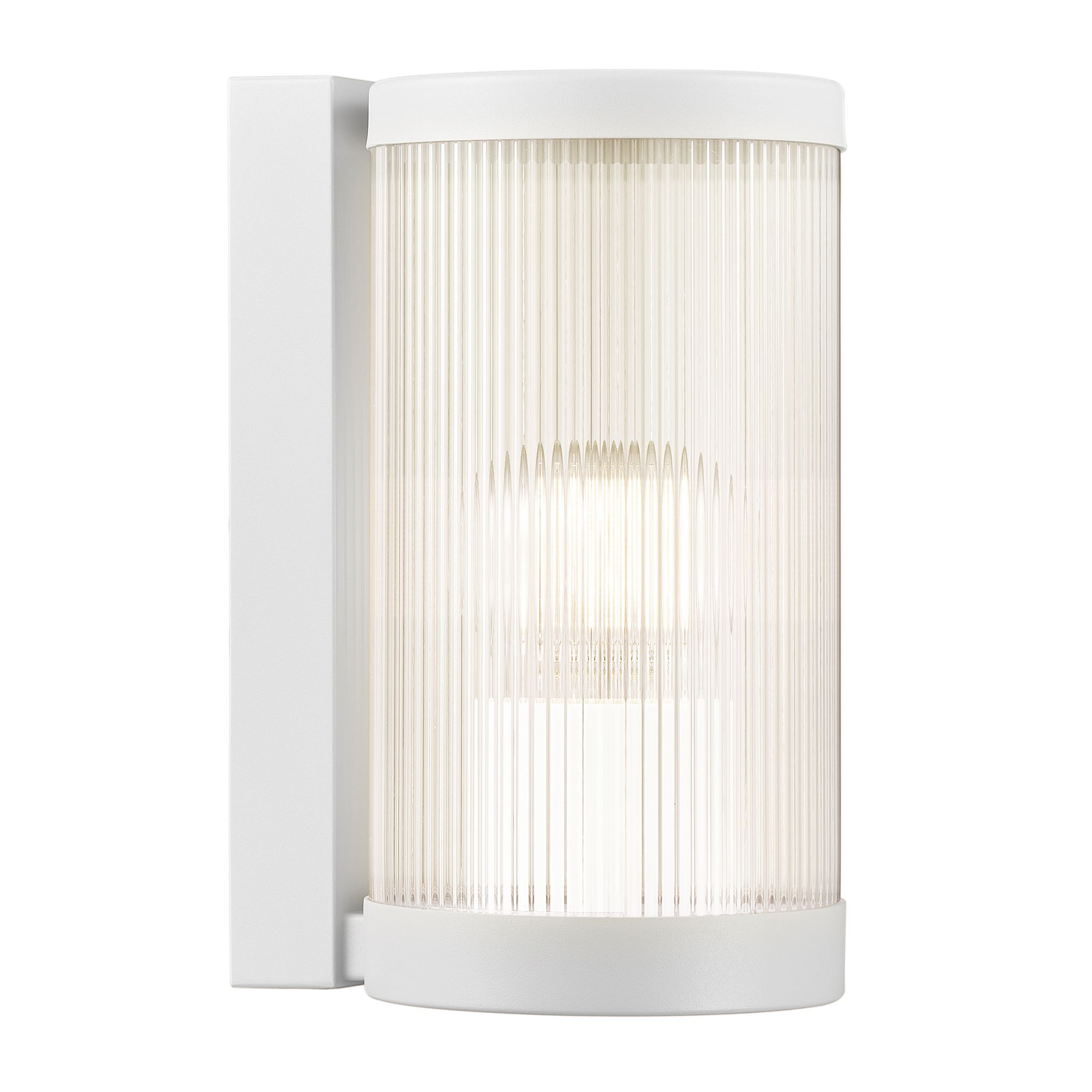 Wandleuchte COUPAR - 1xE27 (exklusiv), max.25W, IP54, schwarz, dimmbar (optional Leuchtmittel), D=130mm, H=250mm