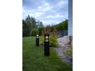 Solar Poller 2 Pack Rundi - IP44, Warmweiss, Dämmerungssensor
