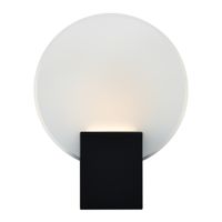 Hester, Wandleuchte, Schwarz - LED Modul, 9W, IP44