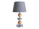 Keramik Tischleuchte Araga h: 36cm grau - E14, 40W, IP20