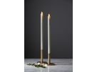 LED Dinner Kerze 2er Pack M-Twinkle - Indoor, Weiss, 40cm Höhe, Timerfunktion