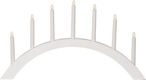 Kerzenleuchter Acca - Indoor, Weiss, 40.00cm Höhe