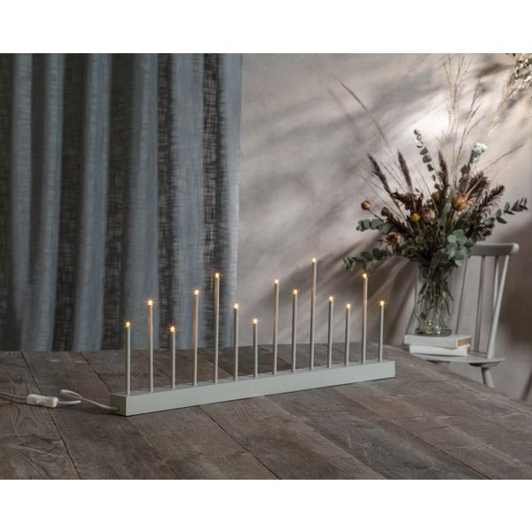 Kerzenständer Echo - IP20, Neutralweiss, 14 LED's