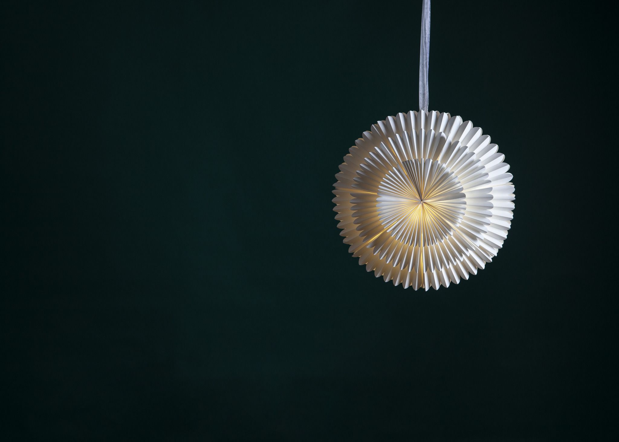 Papier Stern Frost - Indoor, Weiss