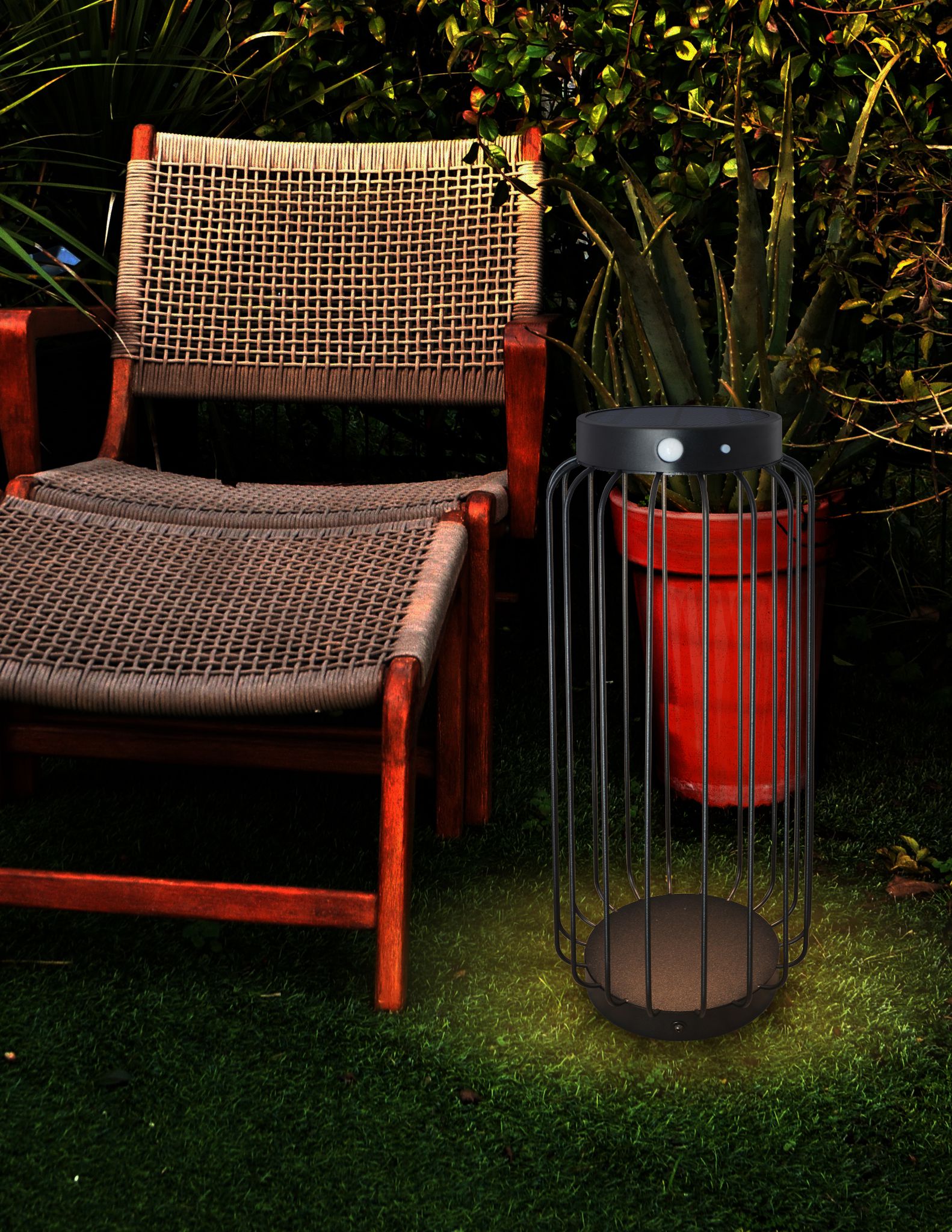 Solarleuchte CANOPUS - Warmweiss,  IP44, 3000K
