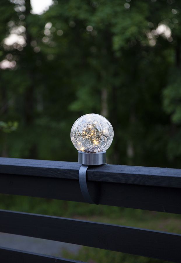 Solar Decoration Glory - Transparent, Lichtfarbe Warmweiss