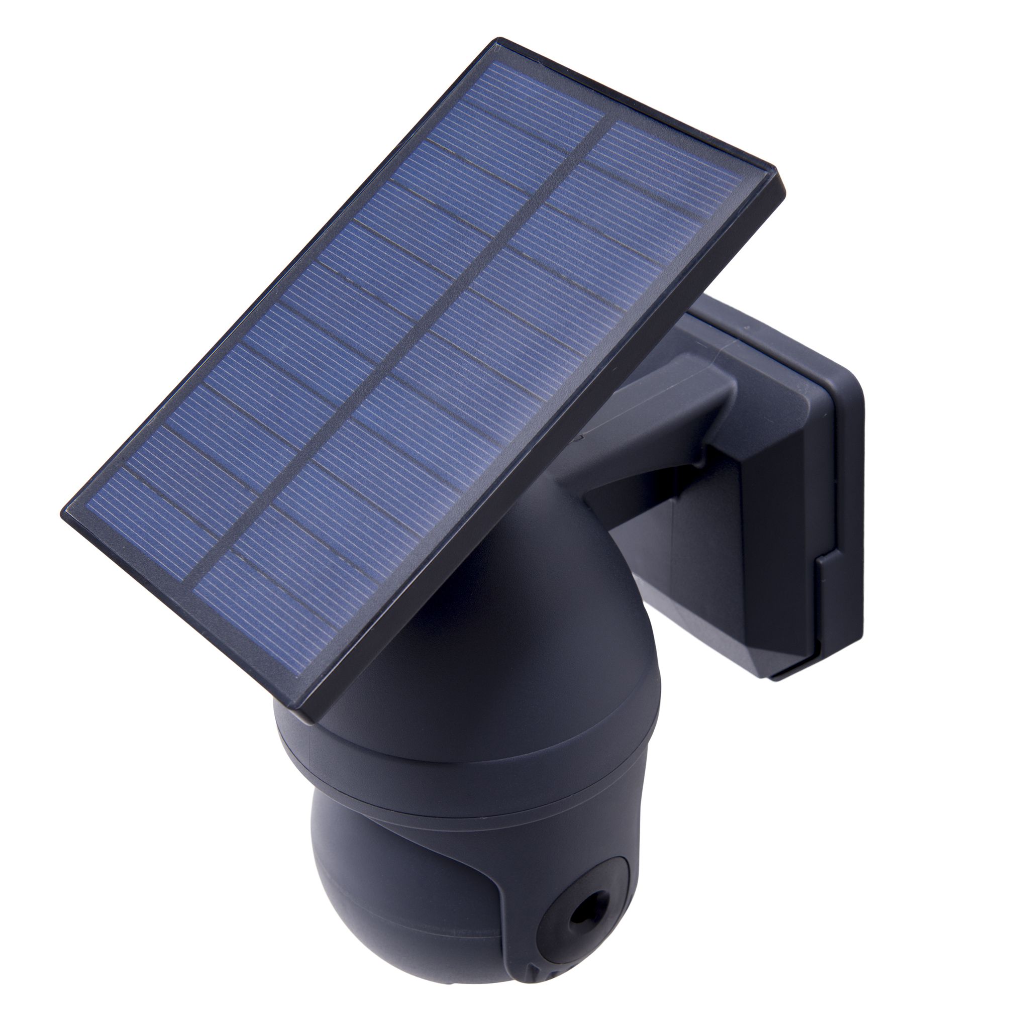 LED Solar Aussenwandleuchte mit Imitationskamera - IP44, 60lm, 6000-7000K
