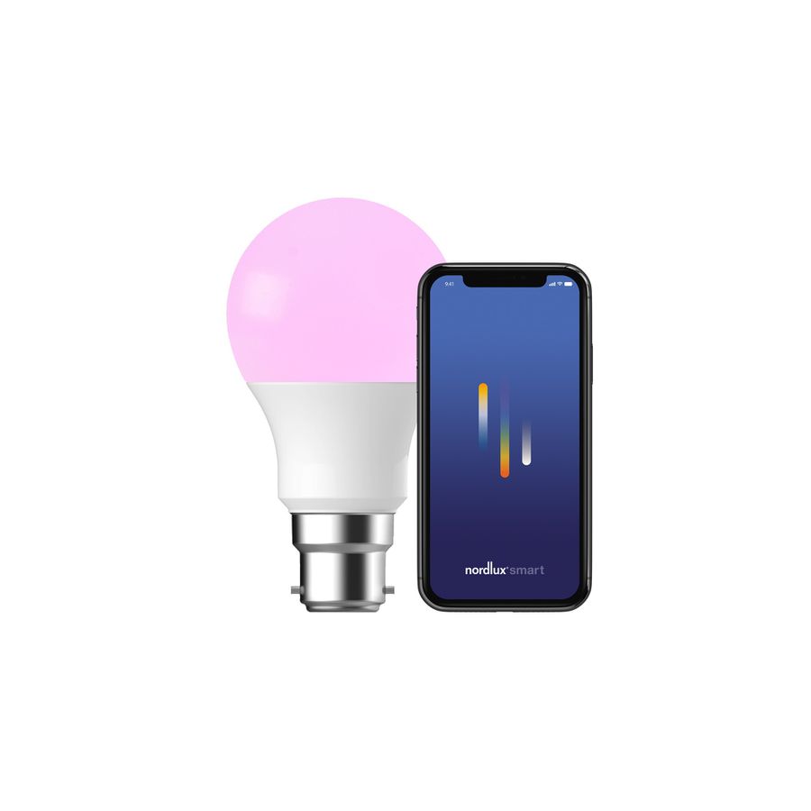 LED-Leuchtmittel Smart B22, A60, 806lm , RGB - LED-Leuchtmittel Smart B22, A60, 806lm , RGB