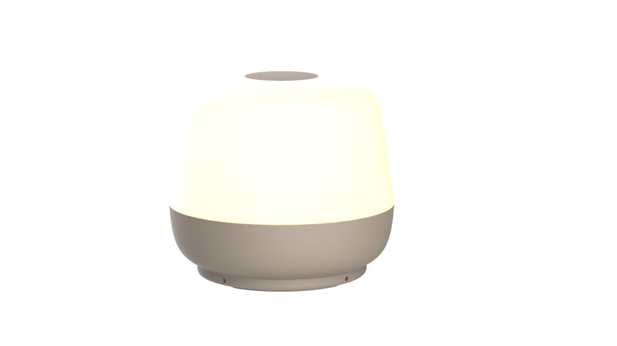 Akku-Tischleuchten 3er Set mit Ladestation MoveGlow sand - 2700K,160lm, IP20
