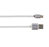 Micro USB Cable – Steel Line - Charge‘n Sync Kabel, USB-A nach Micro USB, 1m, Steel Line