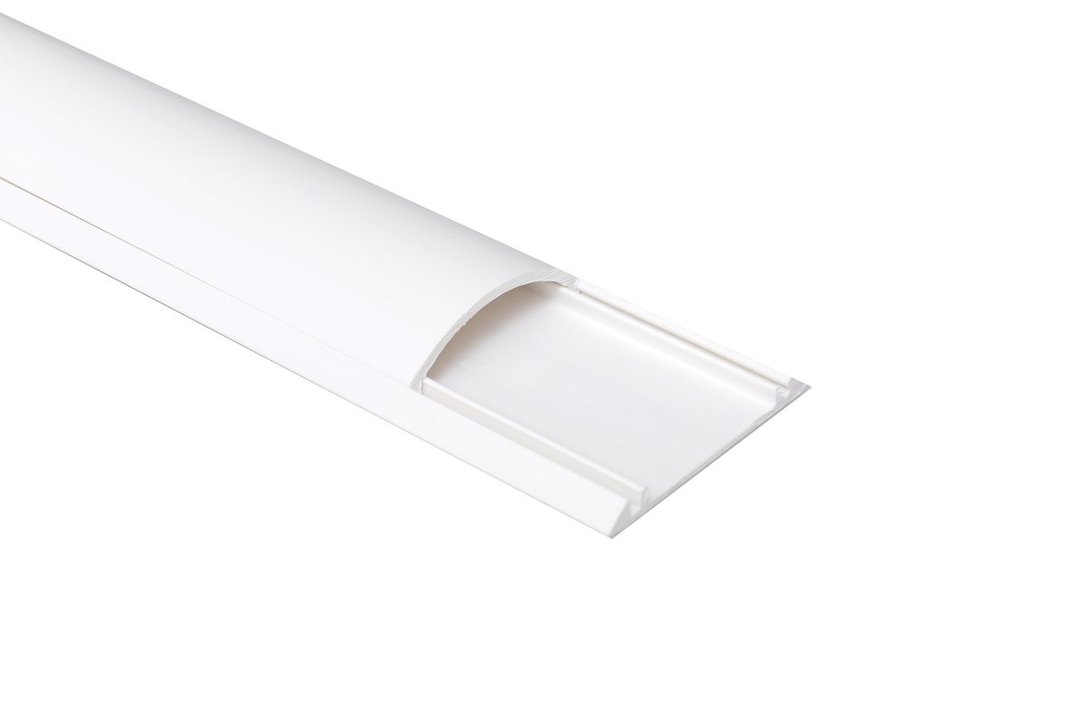 Canale via cavo 1m, bianco - 1 Stück à 1m, 50x13mm, selbstklebend, weiss, streichbar