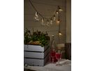 Solar Lichterkette Glow - Transparent, Lichtfarbe Warmweiss