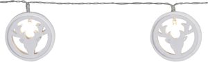 Lichterkette Woodworks - IP20, Warmweiss, 10 LED